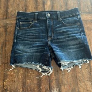 American eagle next level stretch jean short dark wash size womens 10